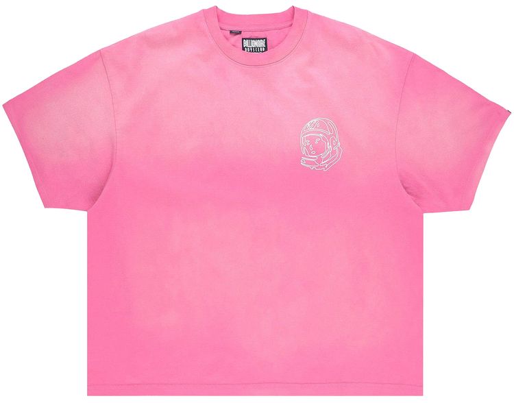 

Футболка Billionaire Boys Club Faded Helmet T-Shirt 'Carmine Rose', розовый