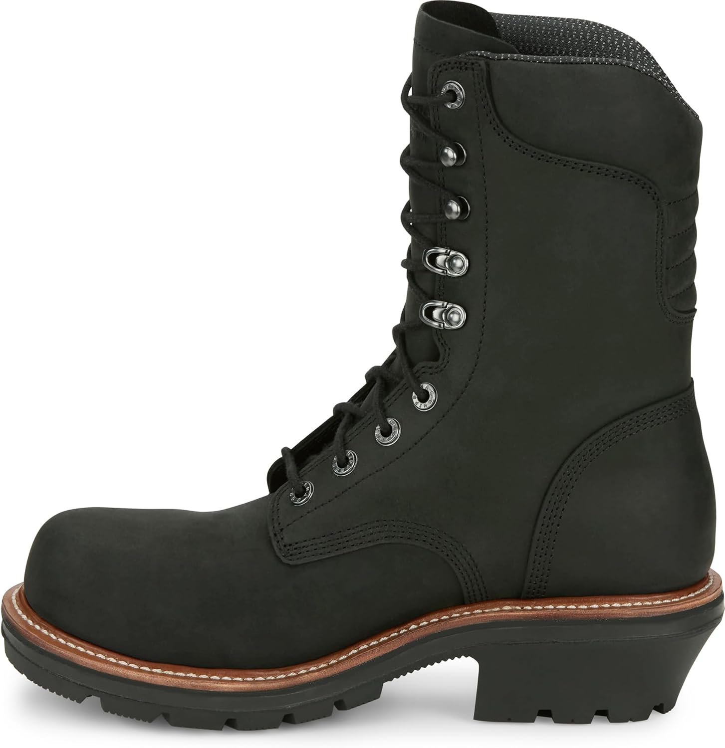 

Мужские ботинки Chippewa Thunderstruck 9 с водонепроницаемым носком из нанокомпозита - коллекция Thunderstruck - прочная кожа, противоскользящая подошва, Charcoal