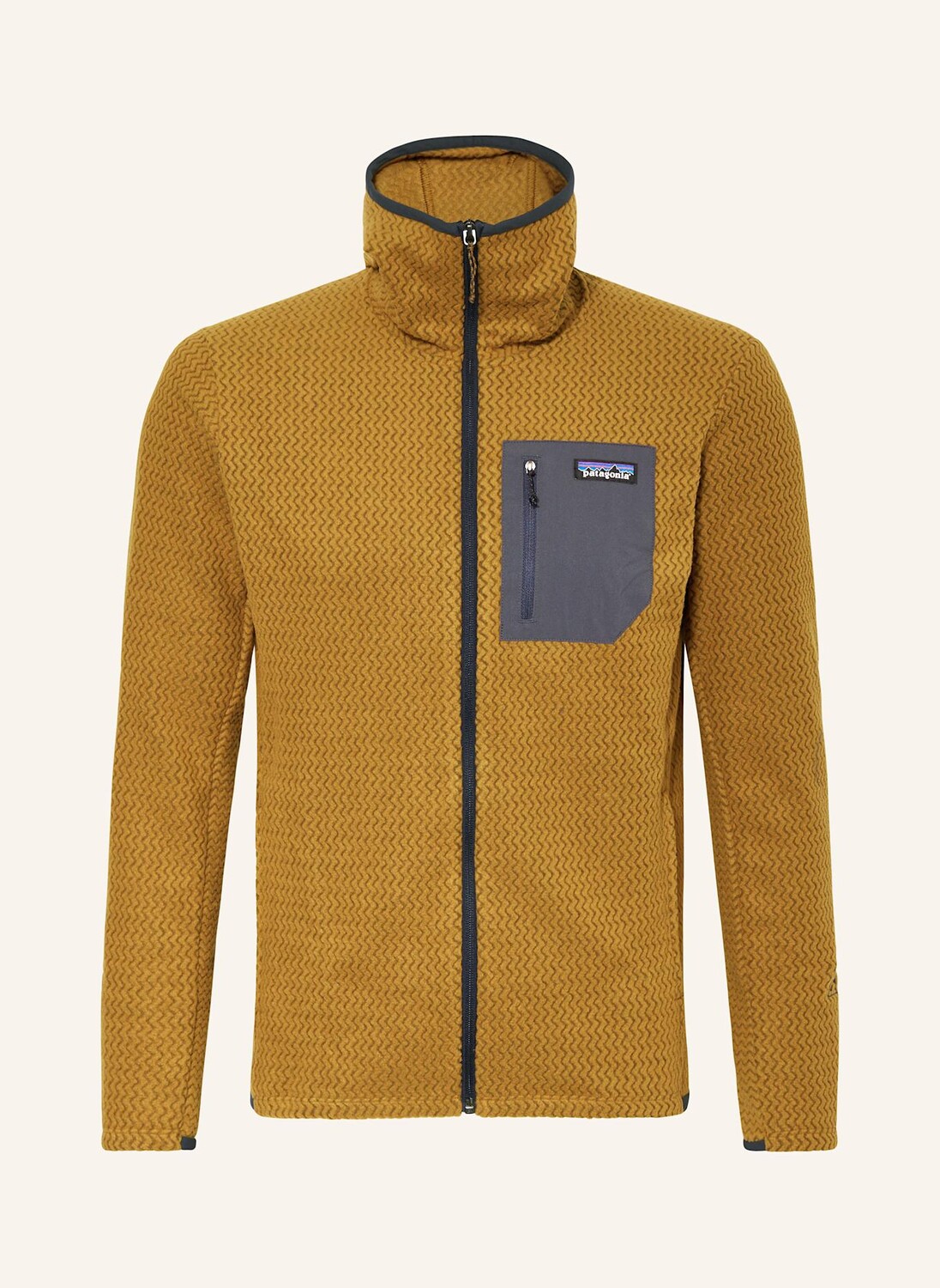 

Флисовая куртка r1 air patagonia, цвет COGNAC