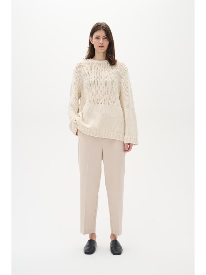 

InWear Вязаный свитер MefayIW оверсайз кантри, цвет ваниль