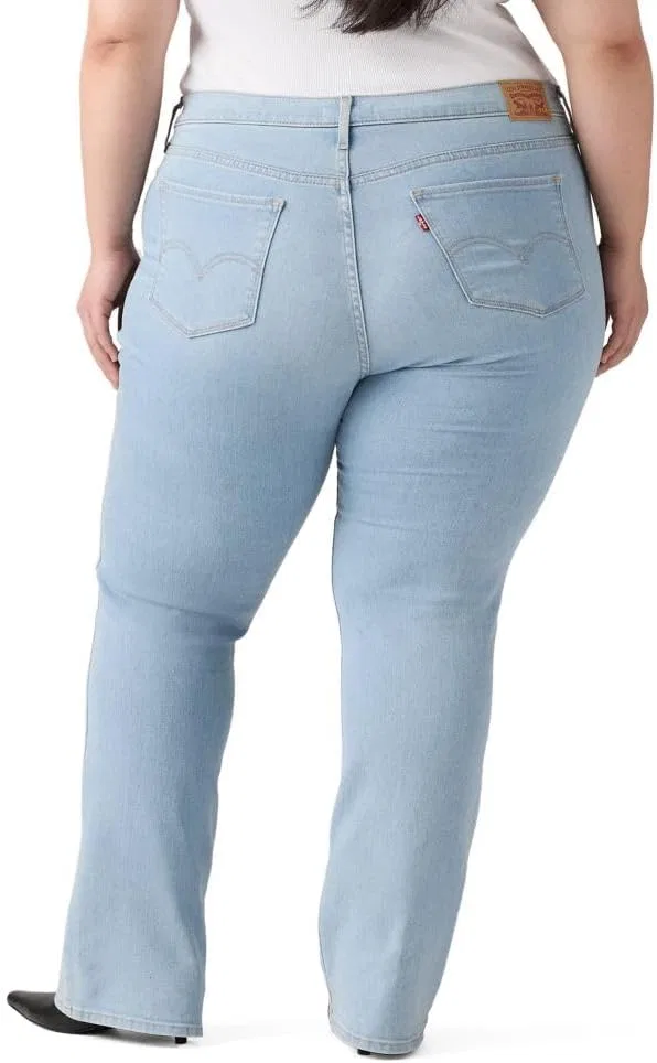 Джинсы Levi's Women's Classic Bootcut, Plus, голубой — фото 2