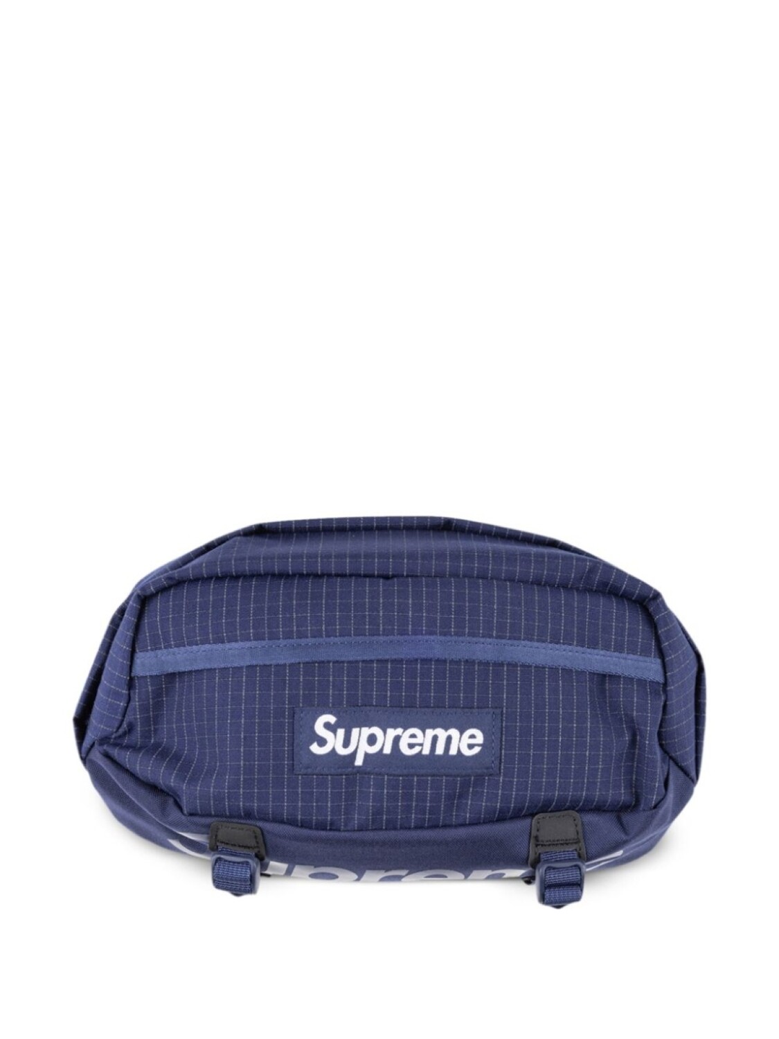 

Supreme сумка на пояс из рипстопа с логотипом коробки, синий