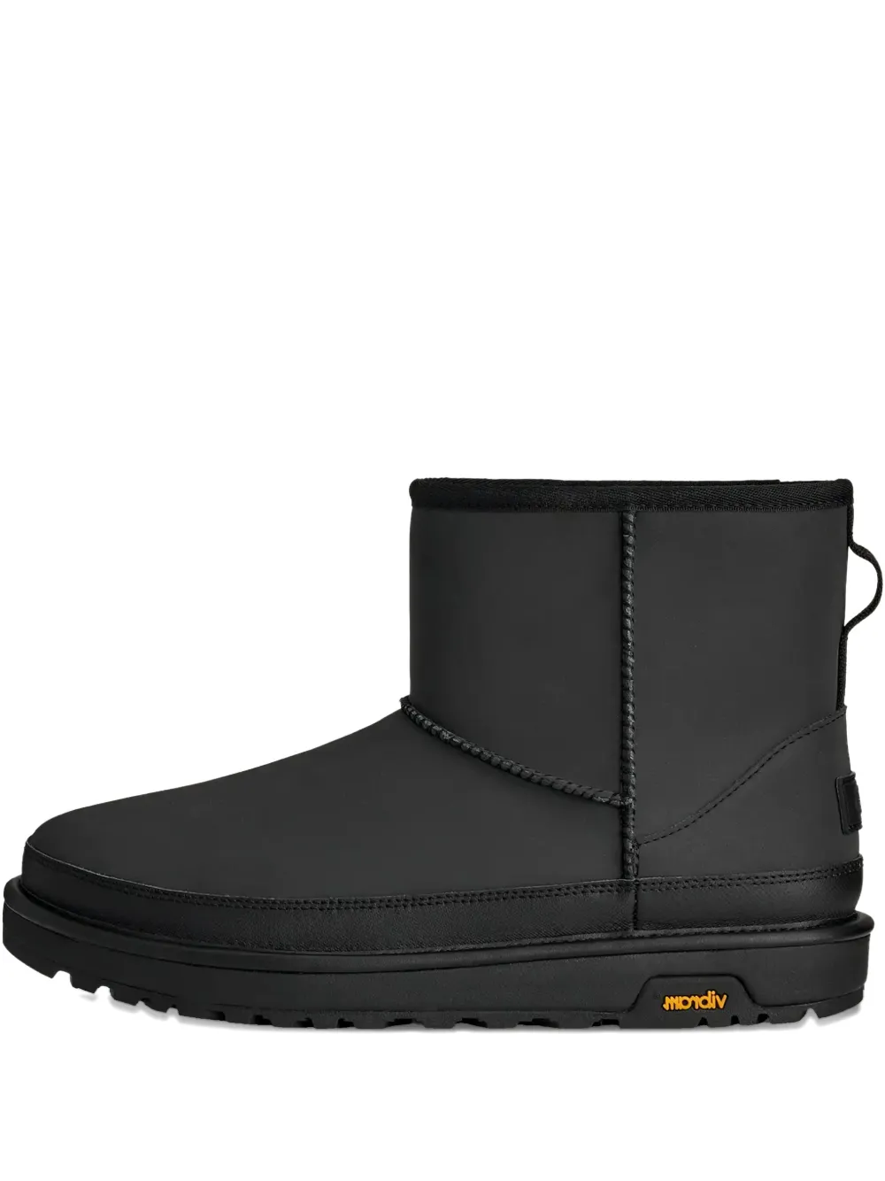 Классические мини-ботинки с отражающим эффектом Ugg, черный
