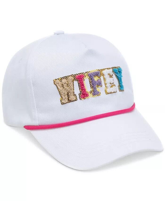

Женская бейсболка Terry Wifey Bellissima Millinery Collection, белый