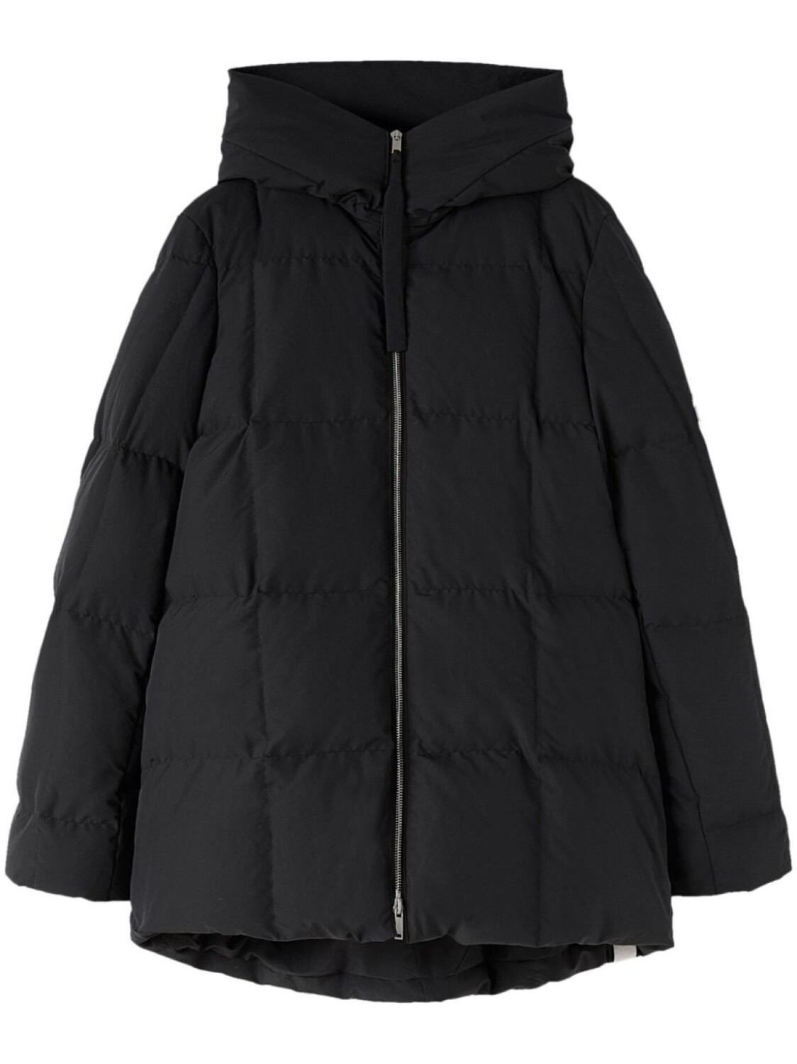 

Jil Sander стеганая куртка с капюшоном, черный