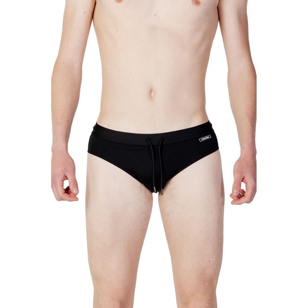 

Черный полиэстеровый купальник Calvin Klein Jeans