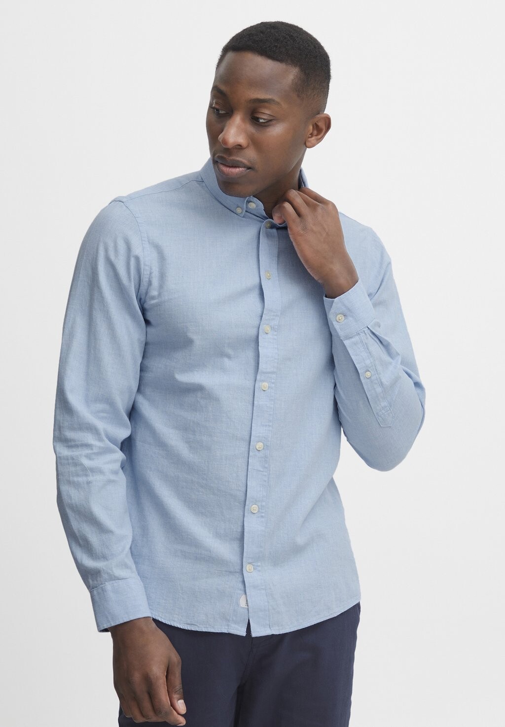 

Рубашка ANTON LS Casual Friday, цвет chambray blue