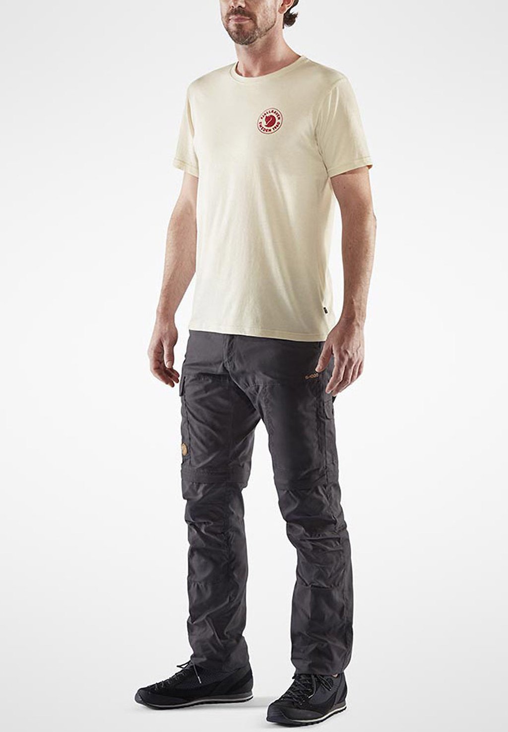 

Базовая футболка 1960 LOGO T SHIRT M Fjällräven, белый