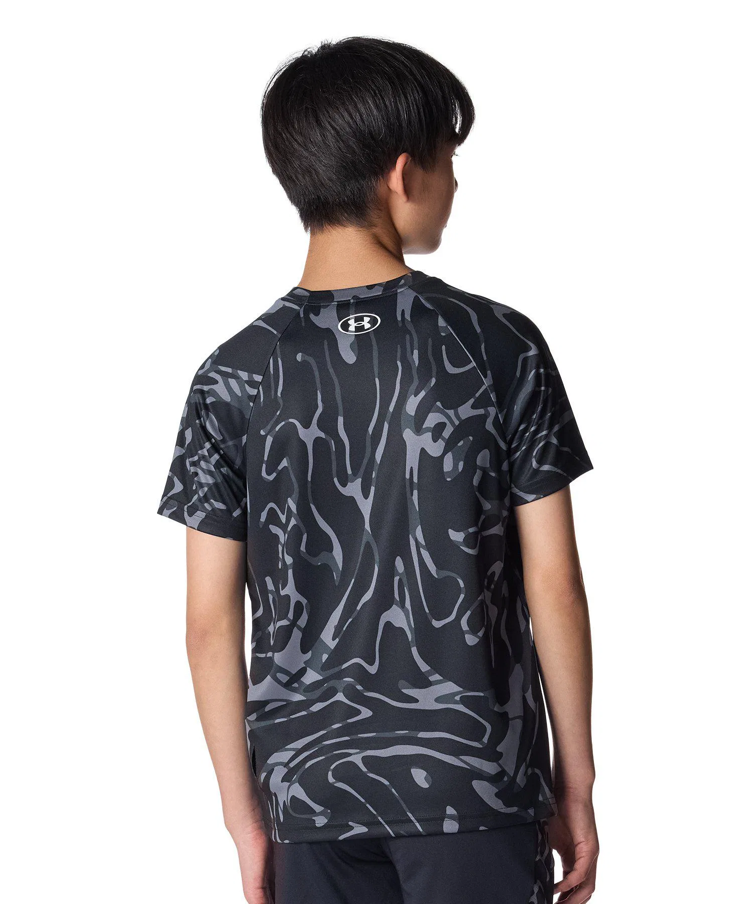 Детская футболка UNDER ARMOUR UA Tech Big Logo Print Short Sleeve — фото 2