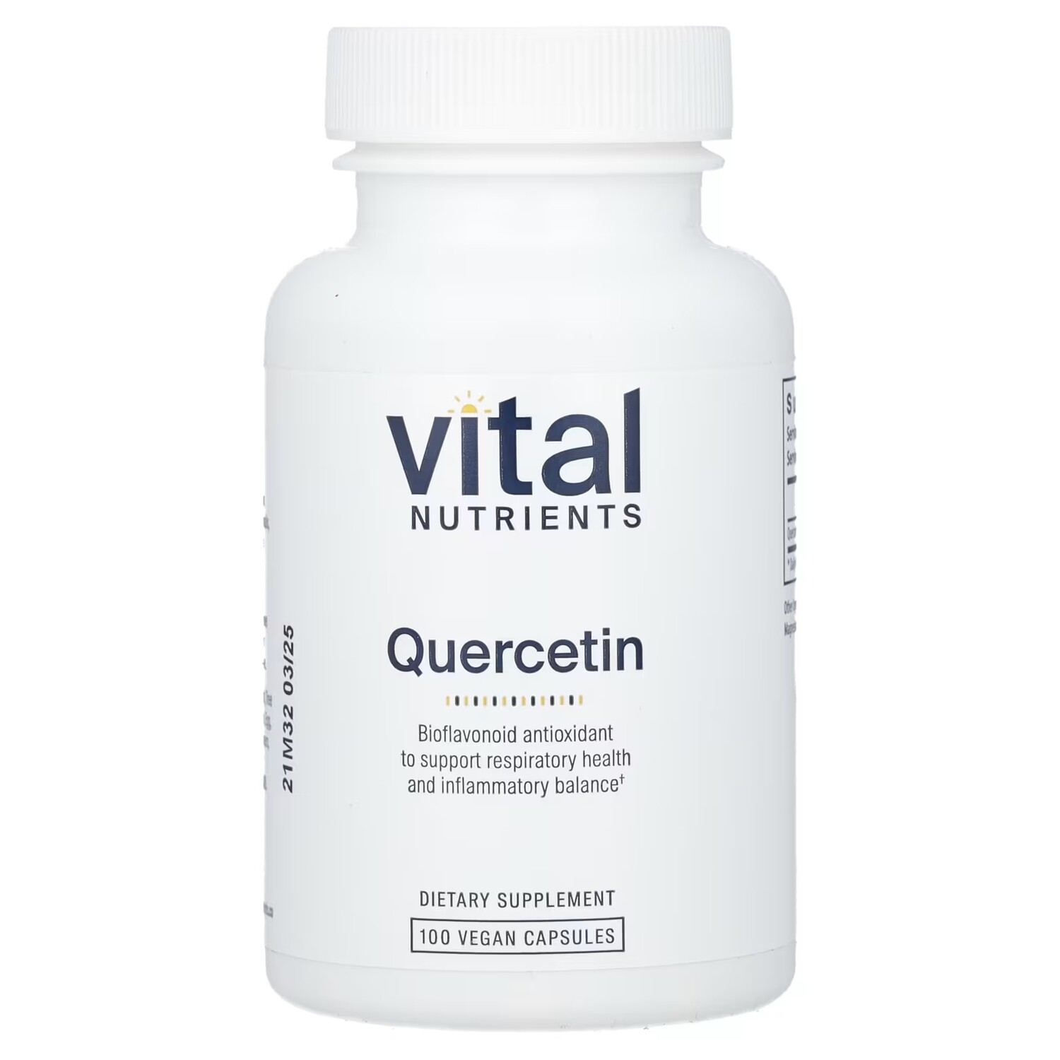 

Кверцетин Vital Nutrients 500 мг, 100 веганских капсул