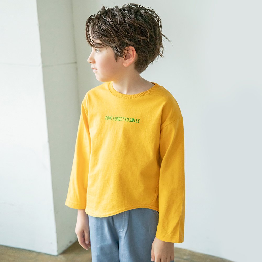 Футболка с длинным рукавом разных цветов Branshes, Yellow