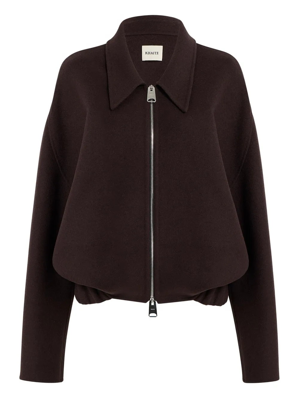 

Шерстяная куртка на молнии Odin Khaite, коричневый