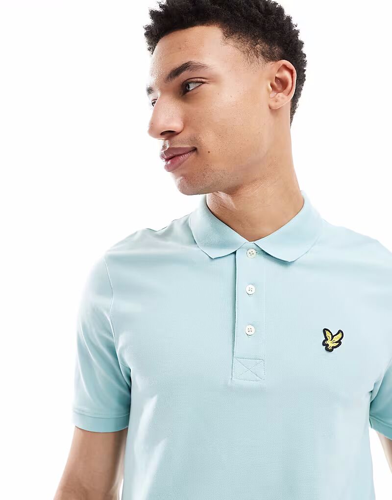

Рубашки поло Lyle & Scott Ss, простая рубашка поло в цвете x580 future blue