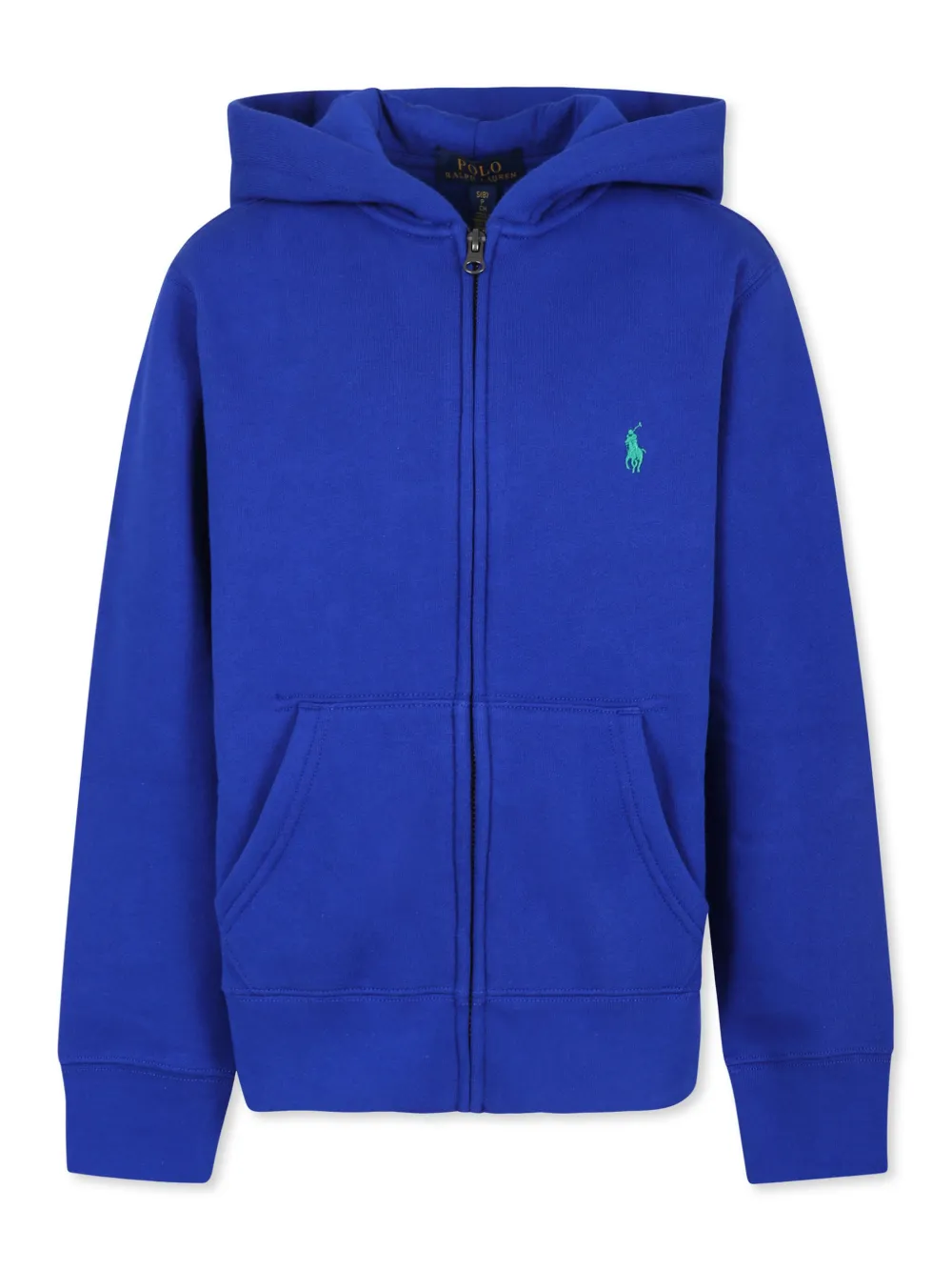 

Худи с вышитым логотипом POLO RALPH LAUREN KIDS, синий