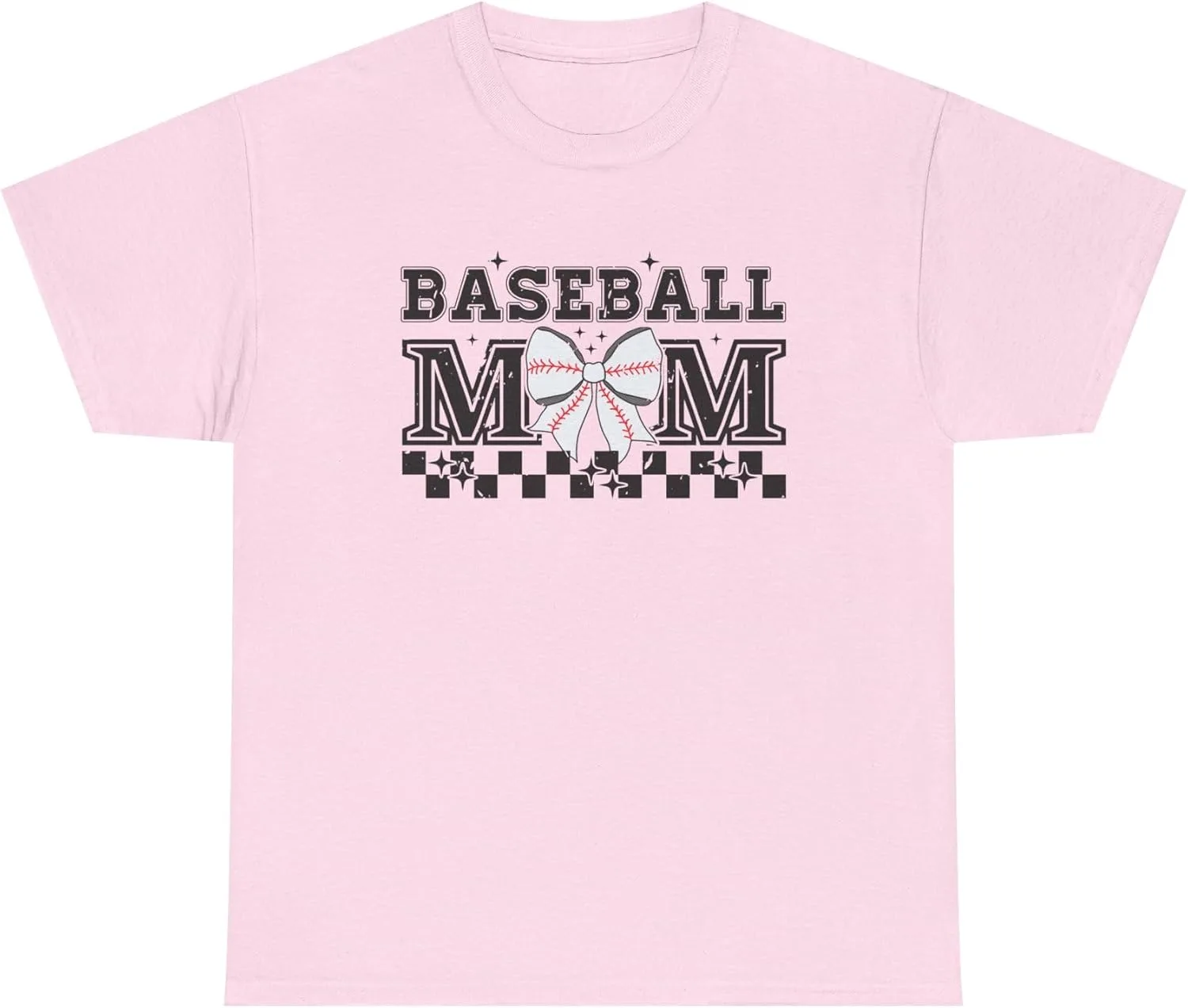 Футболка Baseball Mom для спортивных мам, мягкая хлопковая майка