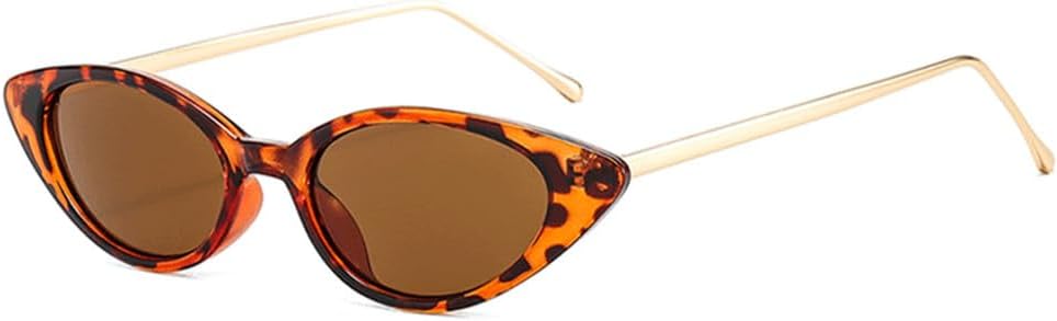 

Женские солнцезащитные очки «кошачий глаз», модные женские солнцезащитные очки, стильные женские очки в стиле ретро с леопардовым принтом и защитой от УФ-излучения UV400 KTUCN, Leopard Tea