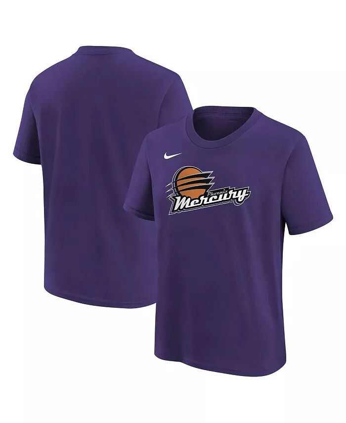 

Футболка с логотипом Purple Phoenix Mercury Essential для больших мальчиков и девочек Nike