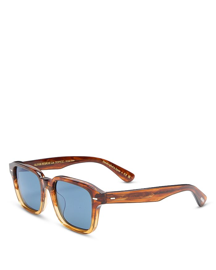 

Солнцезащитные очки Errison Square, 51 мм Oliver Peoples, коричневый