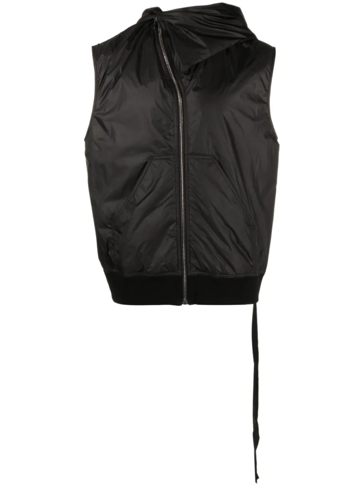 

Rick Owens DRKSHDW худи на молнии с накладным карманом, черный