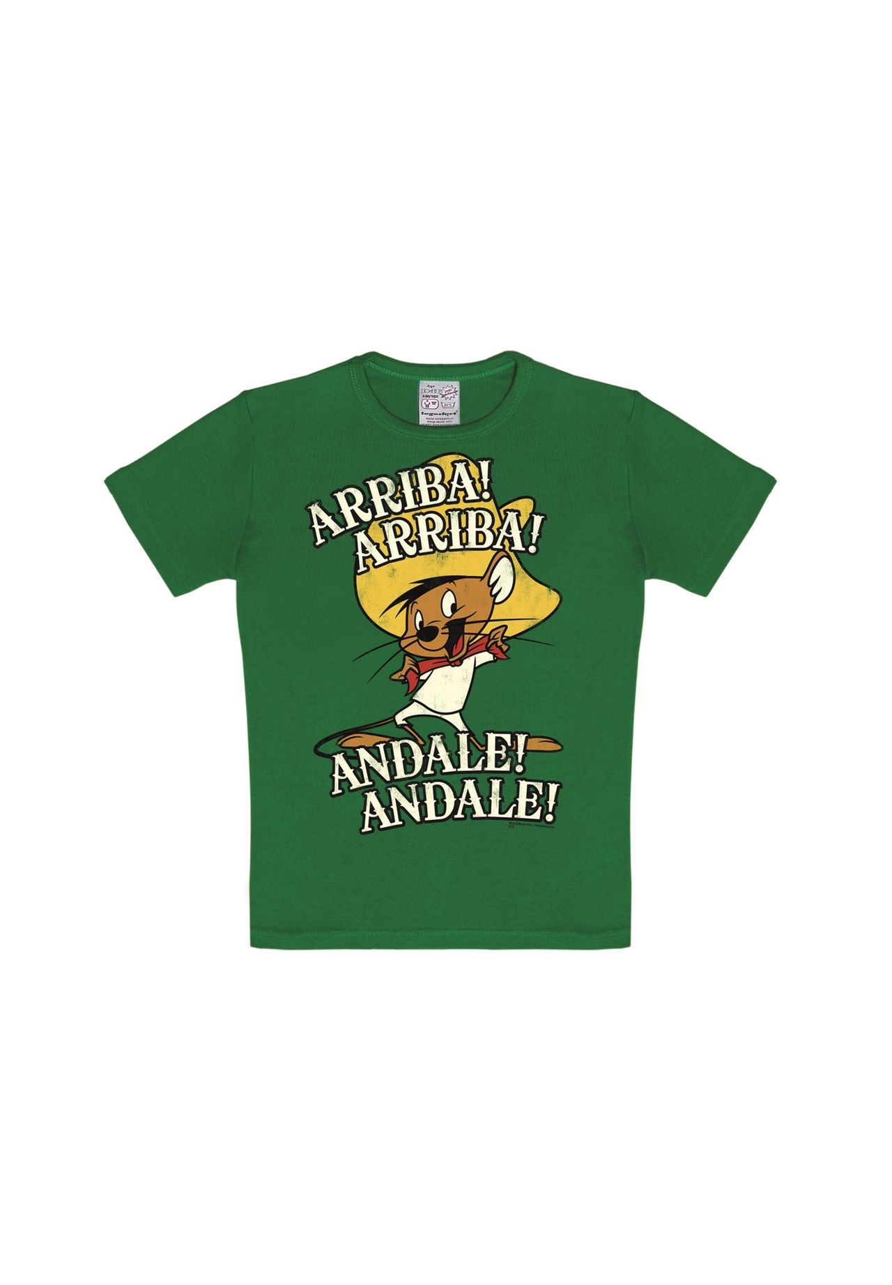 

Футболка Детская Looney Tunes - Arriba! Андейл! LOGOSHIRT, зеленый
