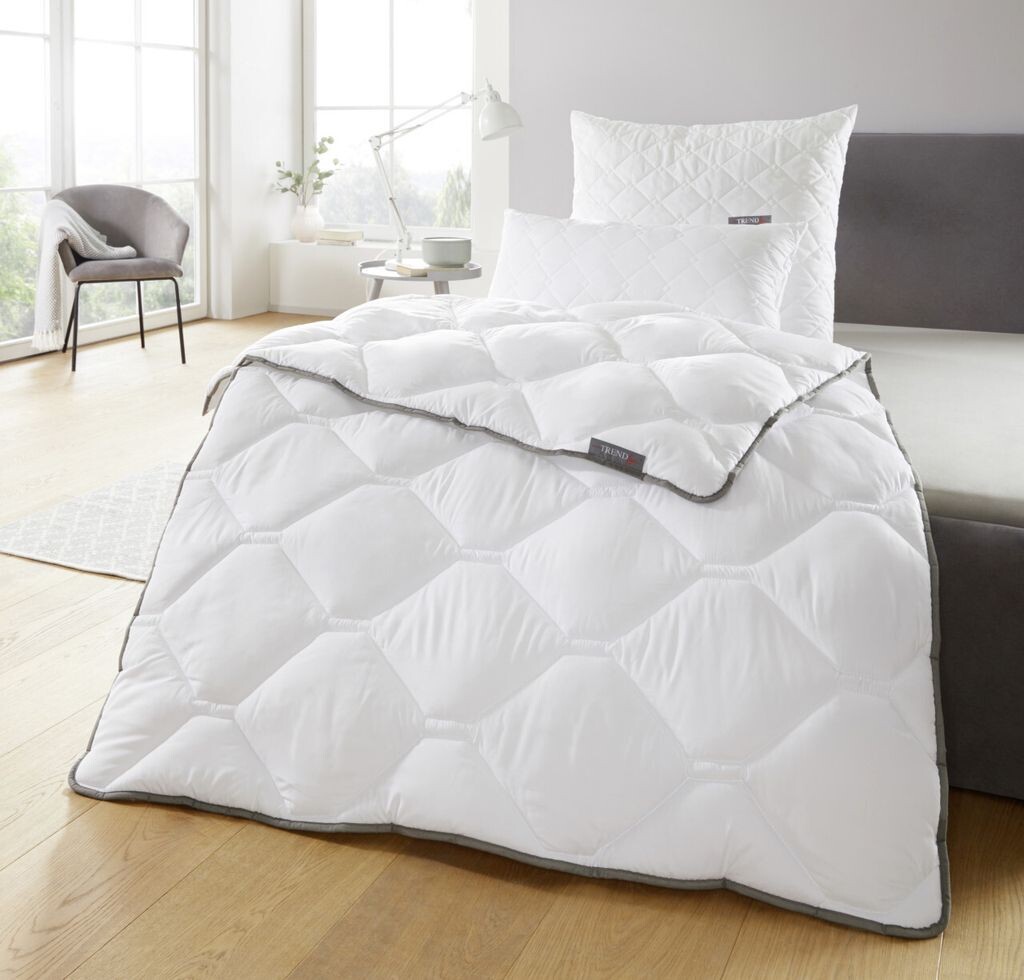 

Стеганая кровать Badenia Trendline Micro Mono белая, 155 x 220 см