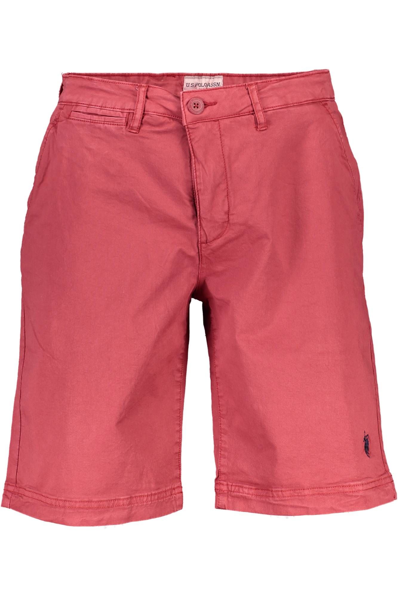 

Мужские бермуды из красного хлопка U.S. Polo Assn.