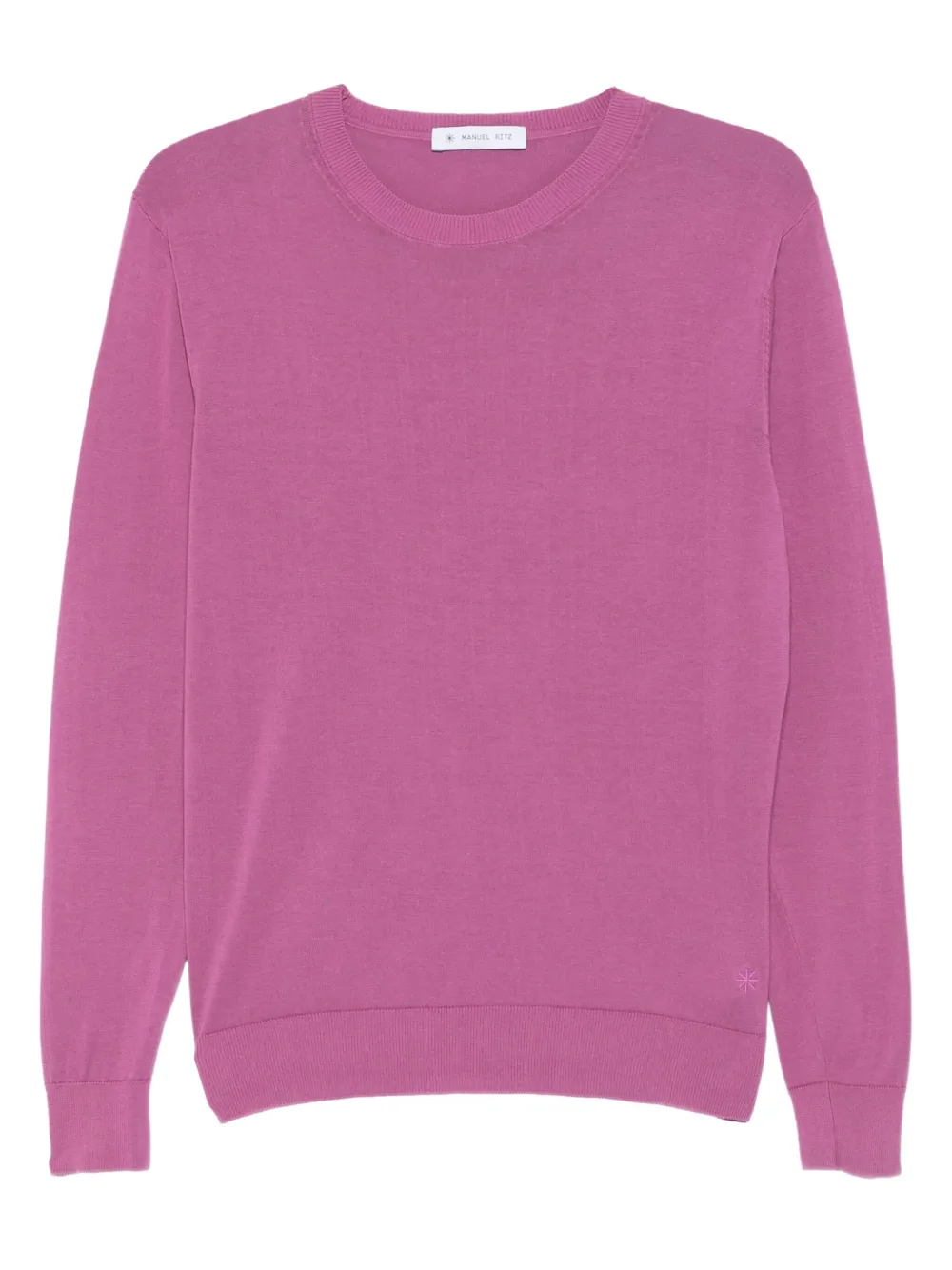 

Свитер с круглым вырезом Manuel Ritz, розовый
