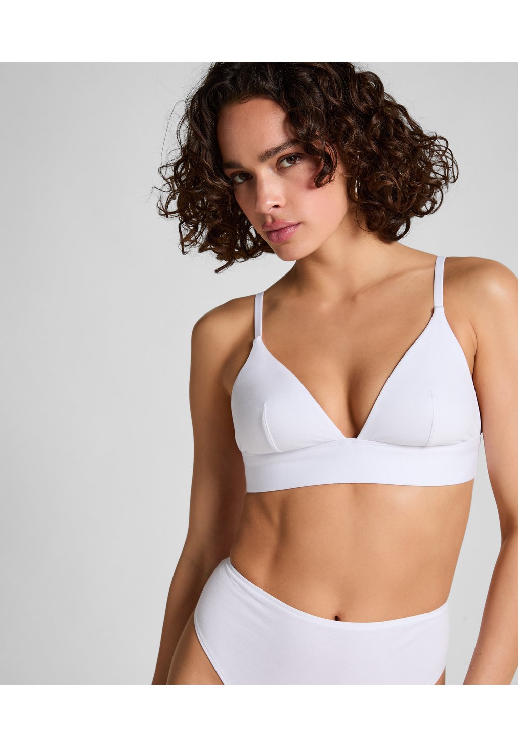 

Бюстгальтер на косточках HUNKEMÖLLER, белый