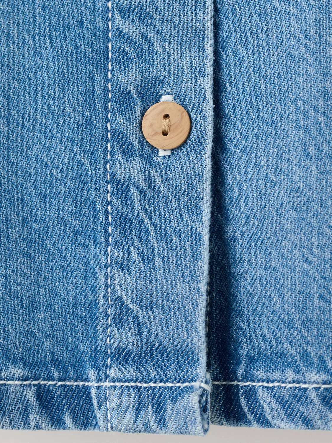 Блузка Mango Kids, Blue — фото 4