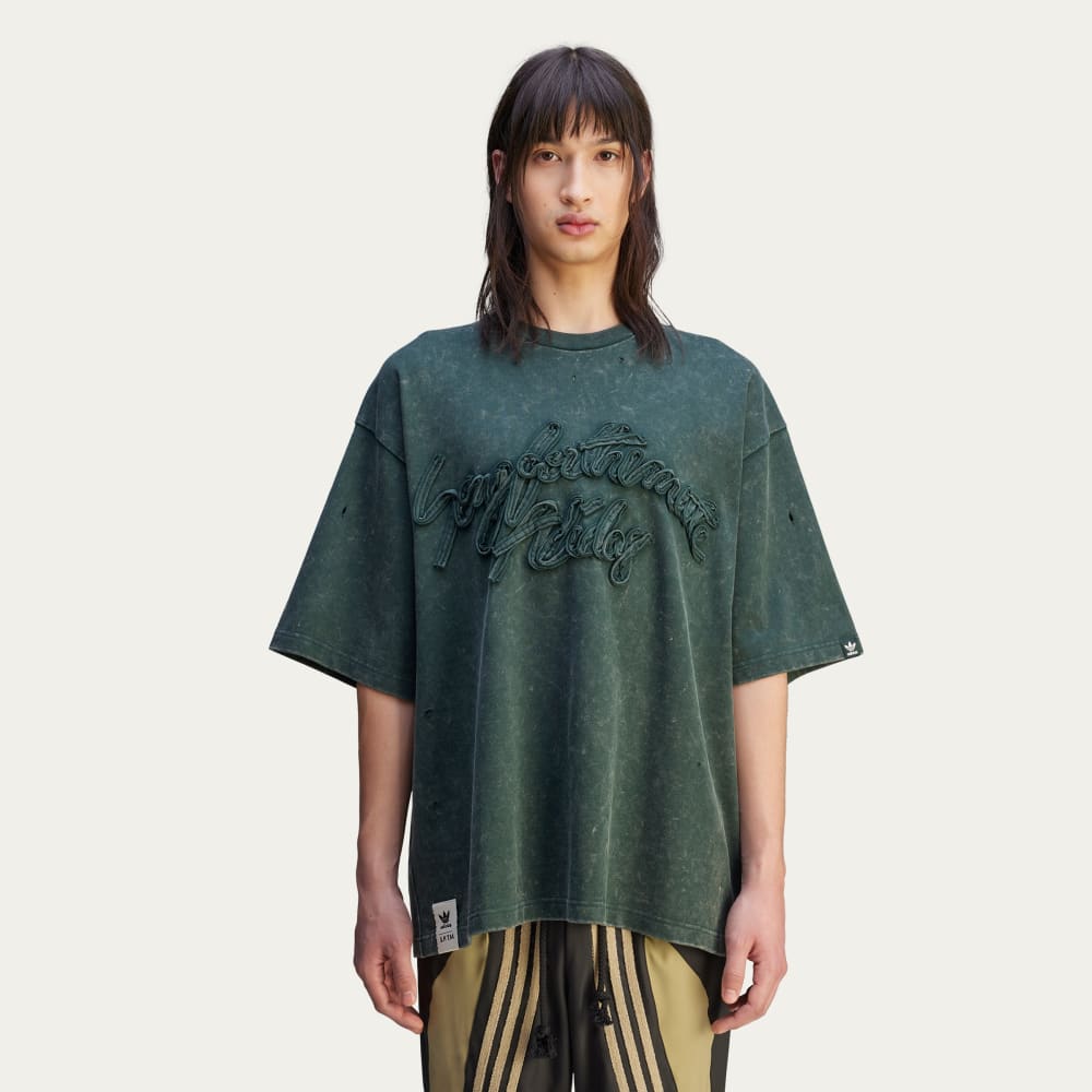 

Футболка Adidas Song for the Mute Washed Tee (Gender Neutral), цвет Shadow Green