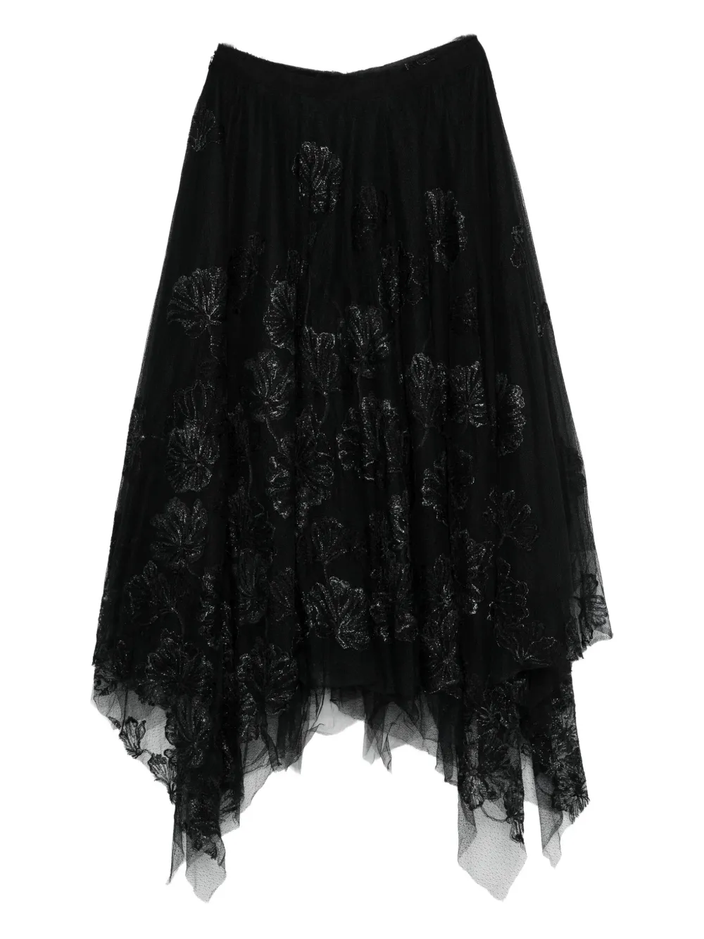 

Асимметричная юбка Marc Le Bihan, черный