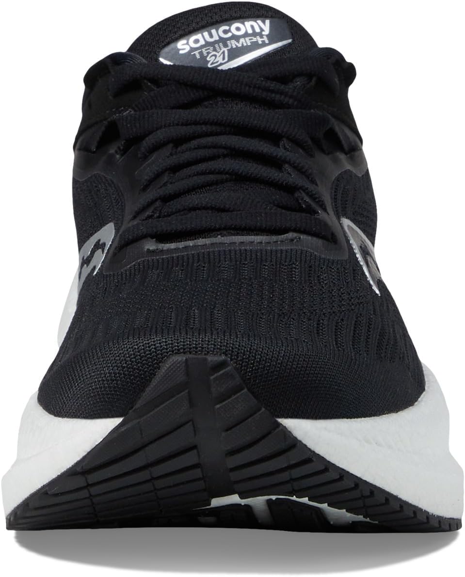Мужские кроссовки для бега Saucony Triumph 21, белый/черный — фото 3
