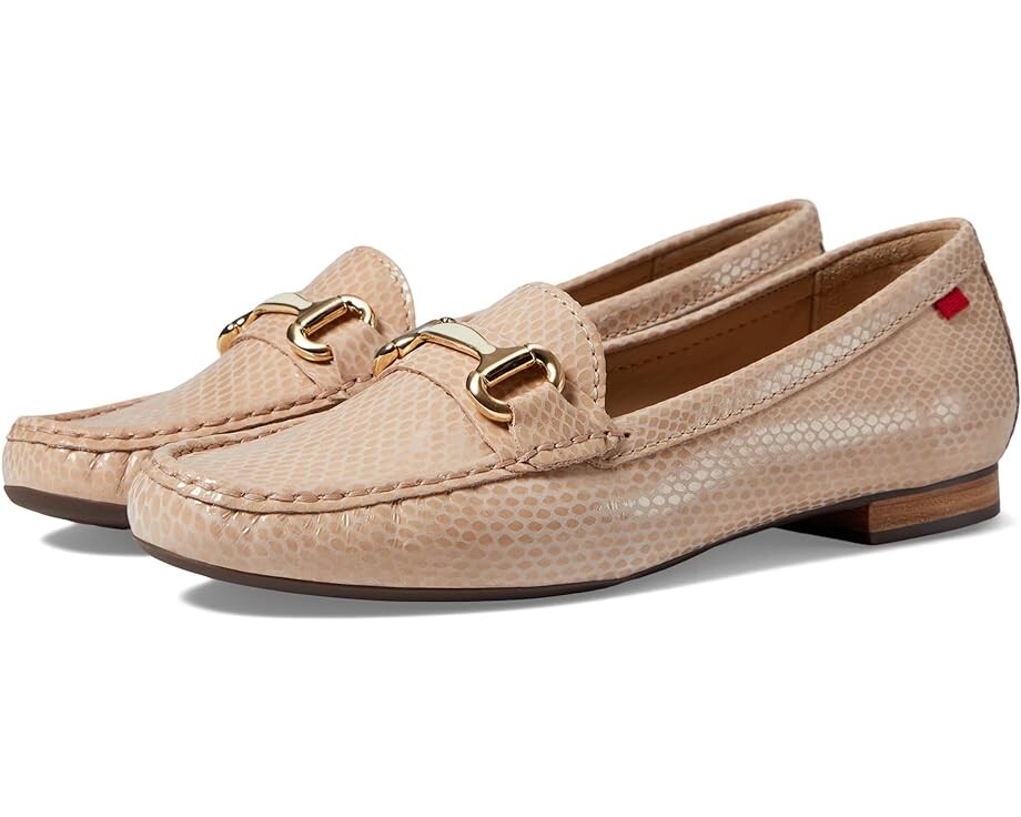 

Лоферы Marc Joseph New York Grand Street, цвет Blush Snake