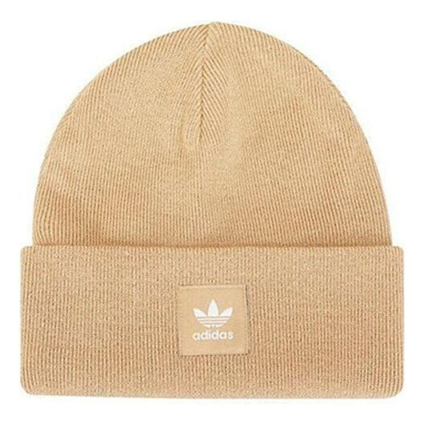 

Бейсболка adicolor cuff beanie 'beige' Adidas, бежевый