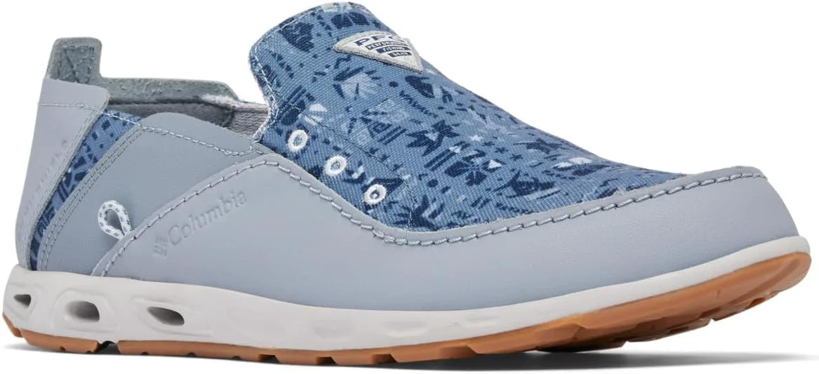 Мужские лодочные туфли Columbia PFG Bahama Vent, серый — фото 4