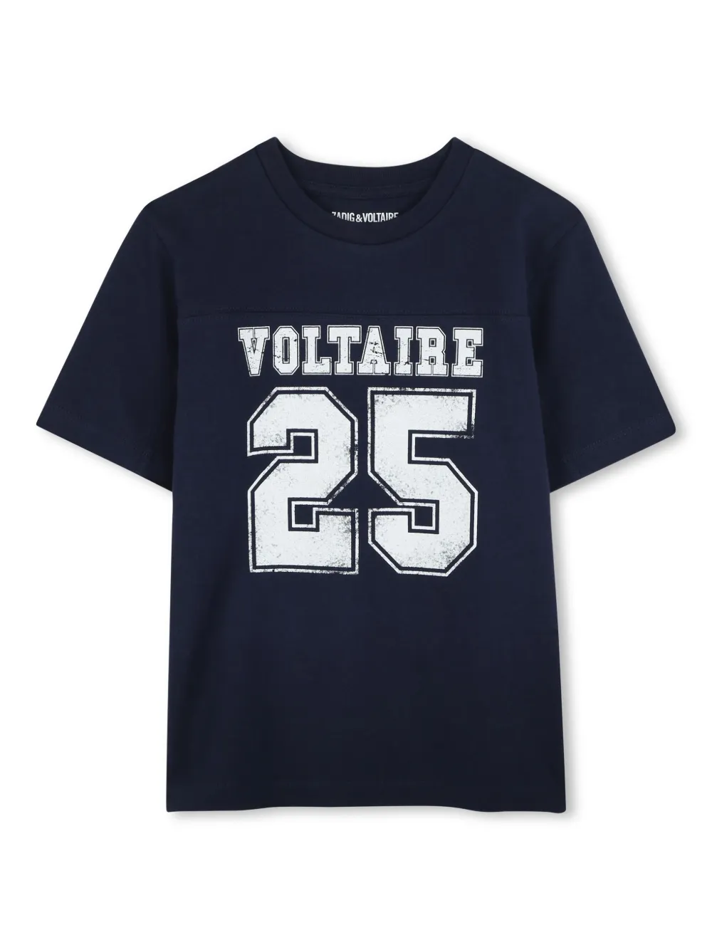 

Футболка с логотипом Zadig & Voltaire Kids, синий