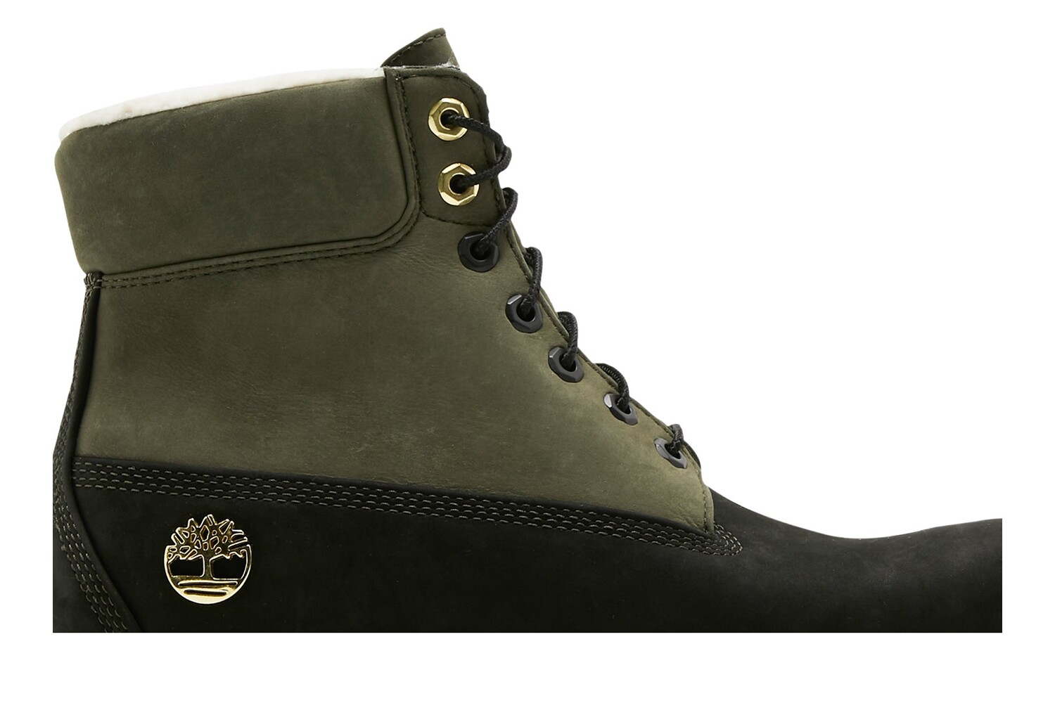 Ботинки водонепроницаемые Timberland 6 Inch с флисовой подкладкой, зеленый — фото 2
