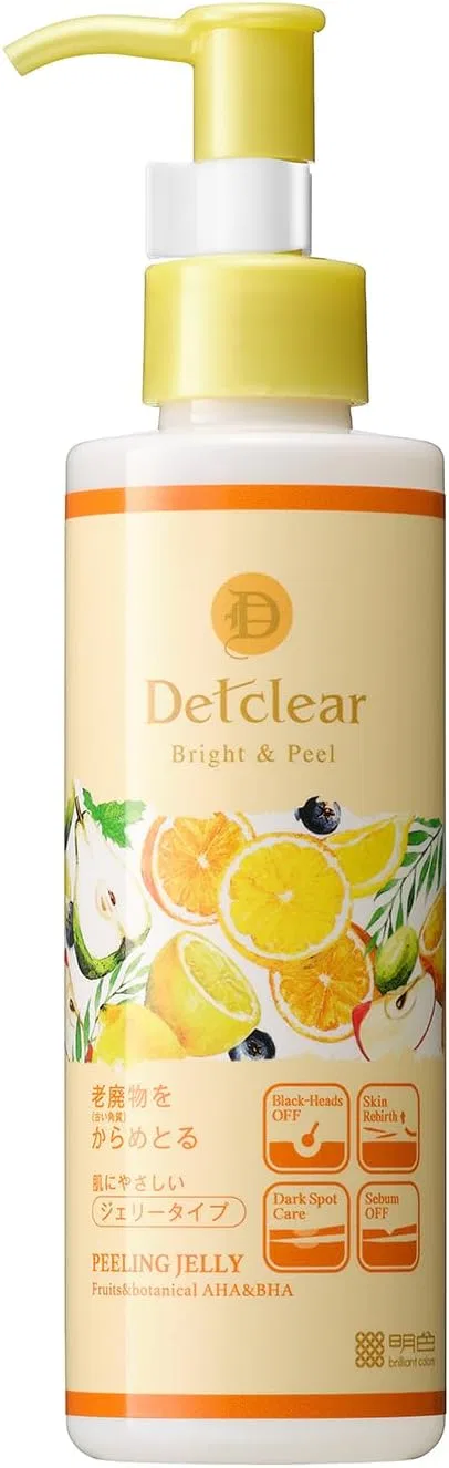 Пилинг-желе DET Clear Bright & Peel, смешанный фруктовый аромат, 180 мл