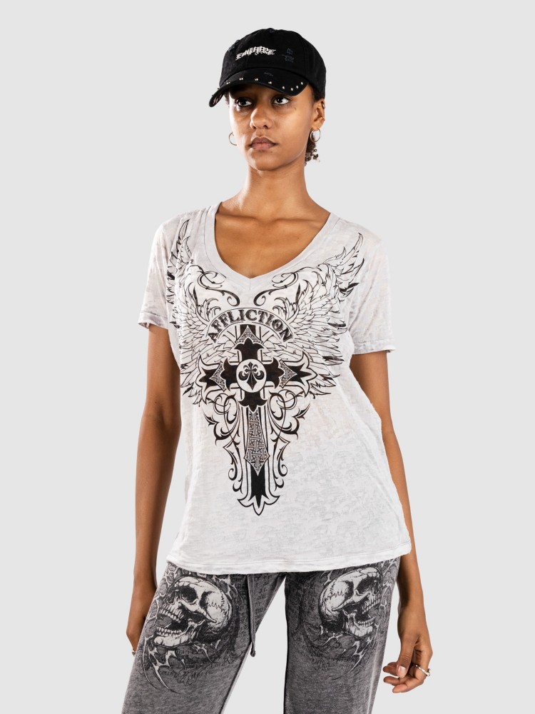 

Футболка Affliction Syndic Vneck B/O T-Shirt, lilac grey burnout, Серый, Футболка Affliction Syndic Vneck B/O T-Shirt, lilac grey burnout