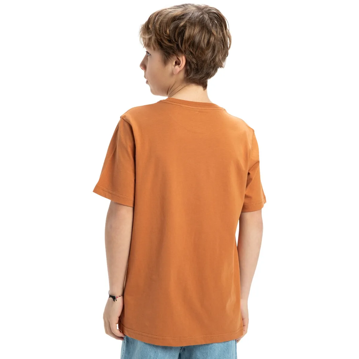 Детская футболка Quiksilver Ev Shape All Days, коричневый — фото 2