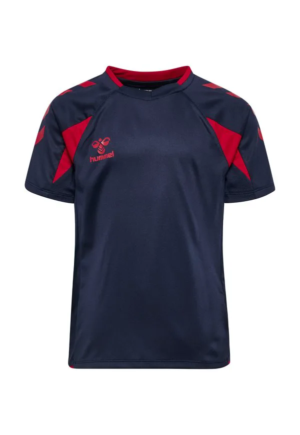 Футболка с коротким рукавом и принтом hmlcore 2.0 Hummel, Marine True Red