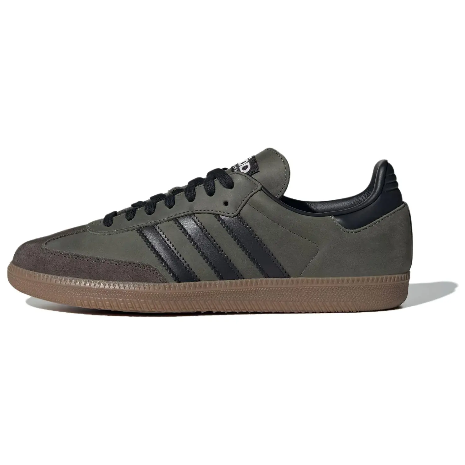 

Кроссовки adidas Samba OG 舒适时尚 防滑耐磨 低帮 板鞋 男女同款 绿黑色, темно-зеленый