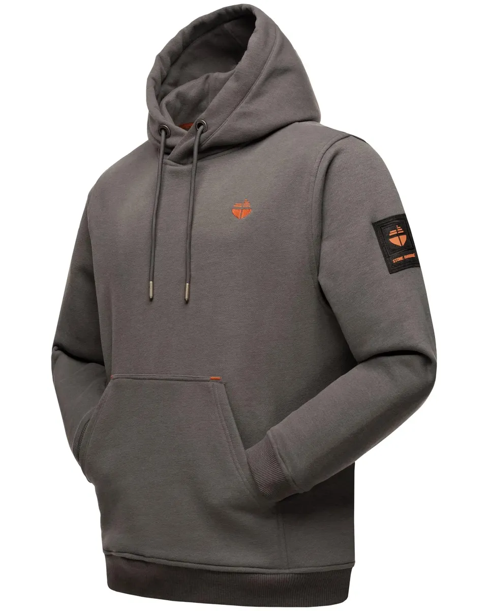 

Stone Harbour Sweater "Bodo Shain", стильная мужская толстовка в стиле oversize, серый