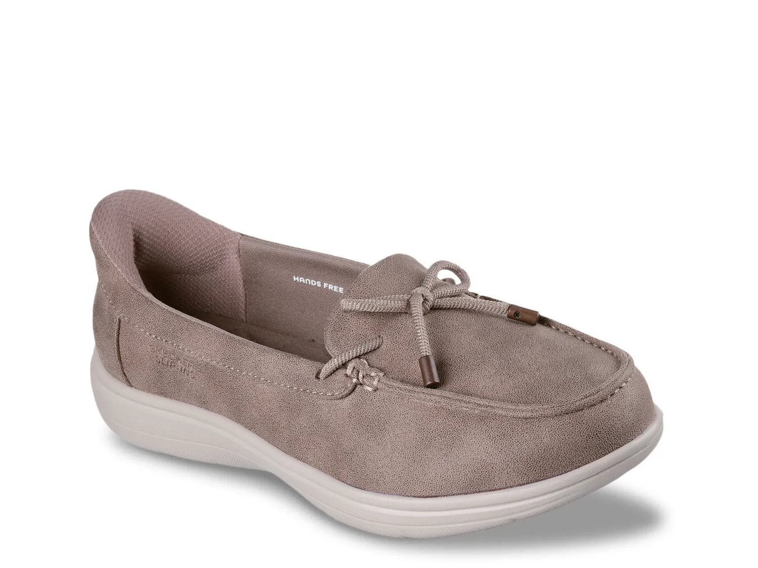 Туфли-лодочки Skechers Slip-ins On-the-GO Flex Radiant Lana Boat Shoe, темно-серый