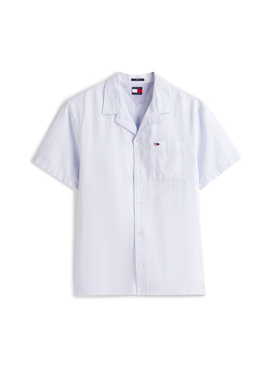 

Рубашка на пуговицах классического кроя Tommy Jeans, пыльно-синий