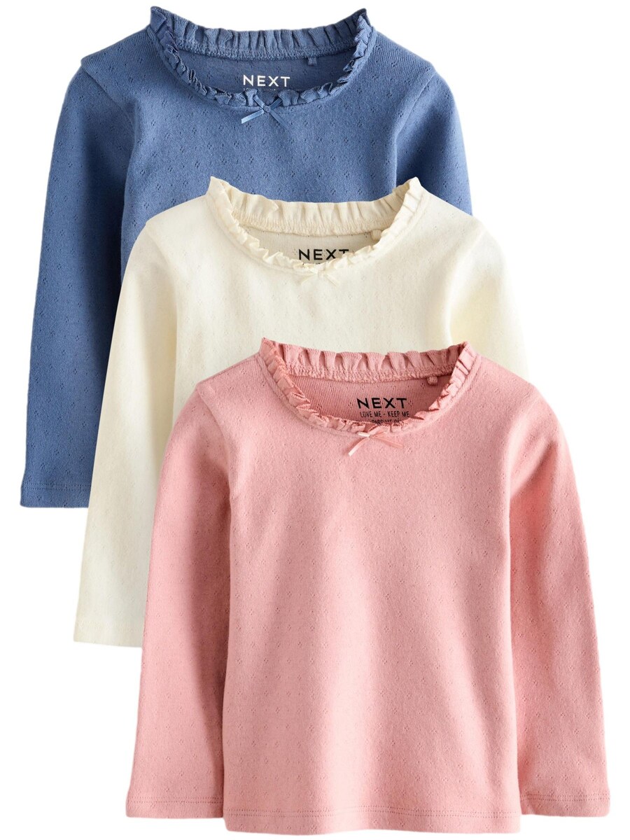 

Рубашка Next, светло-бежевый/королевский синий/розовый