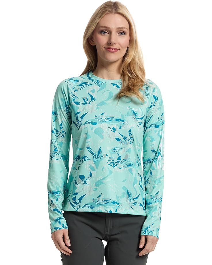 

Футболка Columbia Super Tidal Tee Long, цвет Spray Undertow