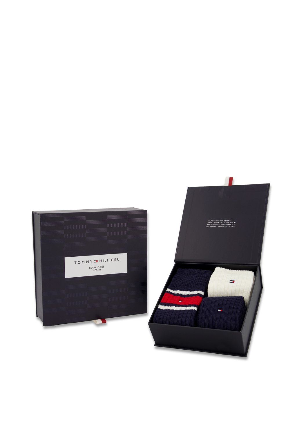 

Носки GIFTBOX Tommy Hilfiger, темно-синий