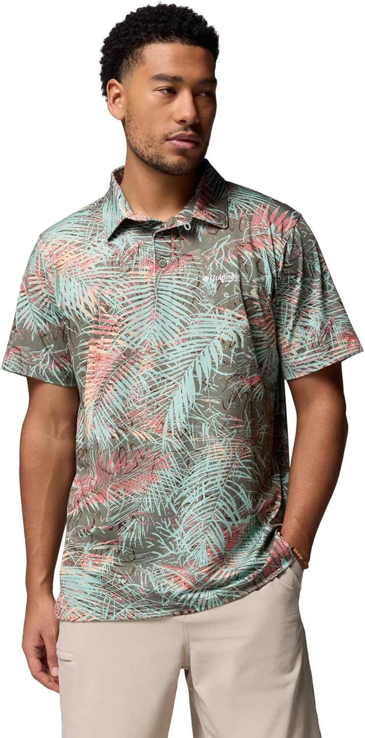 

Мужская футболка-поло Columbia Super Slack Tide II Stretch, Rosewood Hooked Up, Коричневый, Мужская футболка-поло Columbia Super Slack Tide II Stretch, Rosewood Hooked Up