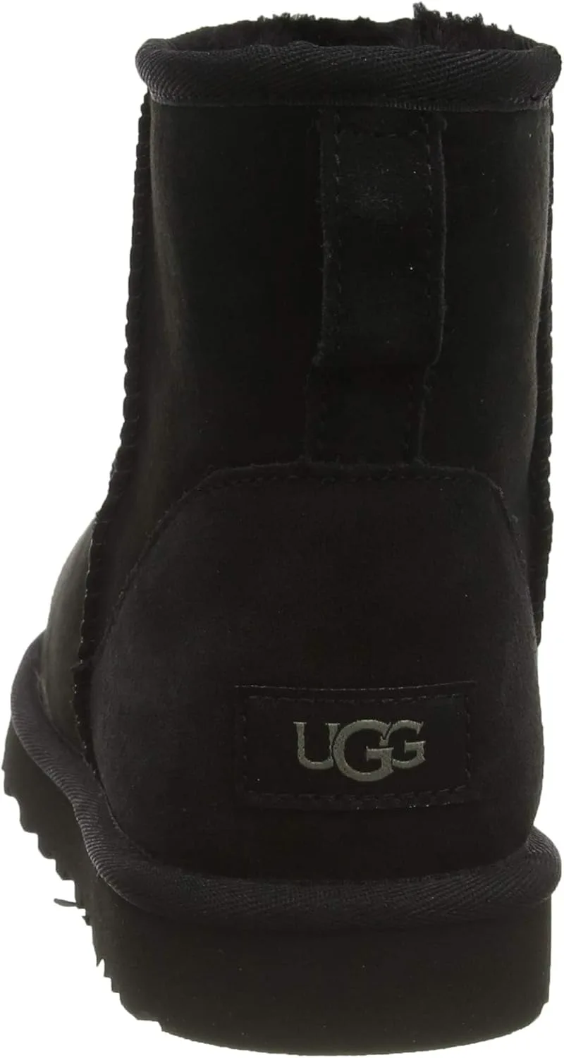Мужские мини-зимние сапоги UGG, размер M, черный — фото 3